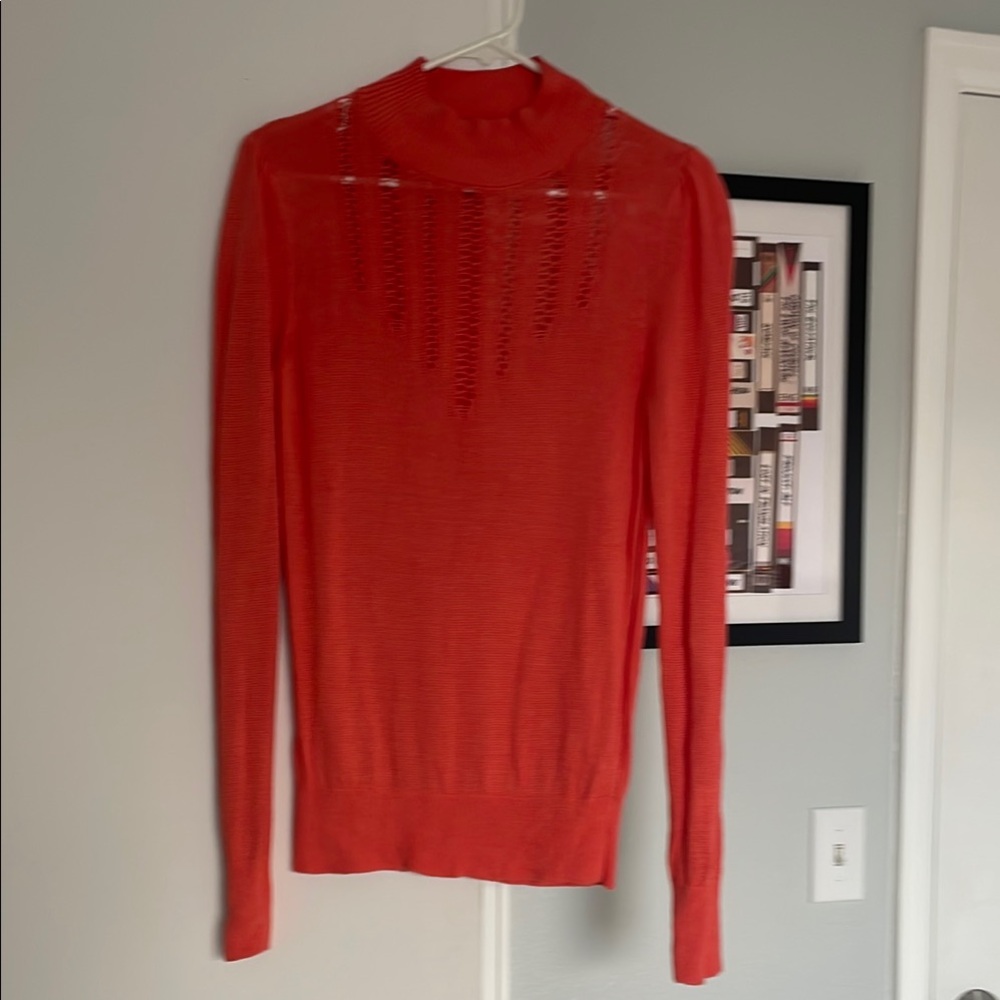 Free People Coral Sweater